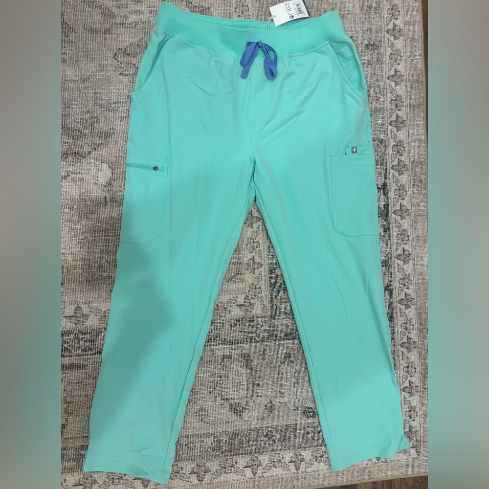 Figs Surgical Green Women’s Yola High Rise Skinny Scrub Pants XL